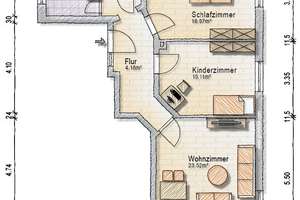 VERMIETETE 3-ZIMMER-WOHNUNG IN HANNOVER-NORD – 30165 Hainholz, Hannover – Vorschaubild 18