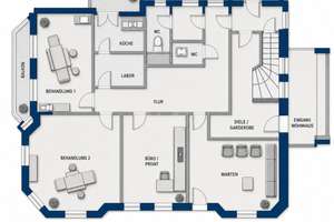 Herrschaftliche Villa mit sonnigem Garten, Neckarblick und separater Praxisfläche (96 m²) – Die vollständige Adresse der Immobilie erhältst du vom Anbieter., 68163 Neuostheim/Neuhermsheim, Mannheim – Vorschaubild 48