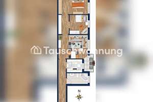 Tauschwohnung: Biete 2,5 Zimmer 1. OG gegen Gartenwohnung EG in Bogenhausen