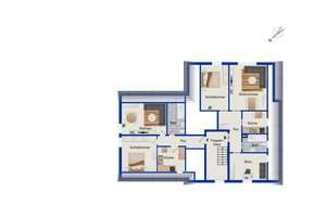 Attraktives Mehrfamilienhaus mit Potential in verkehrsgünstiger Lage in Augsburg-Lechhausen – Die vollständige Adresse der Immobilie erhältst du vom Anbieter., 86165 Lechhausen-Süd, Augsburg – Vorschaubild 15