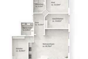 Waldtrudering: Exklusive 4-Zimmer-Wohnung | 2 Balkone | repräsentativer Grundriss | 5 Min zur S-Bahn – Die vollständige Adresse der Immobilie erhältst du vom Anbieter., 81827 Waldtrudering, München – Vorschaubild 45
