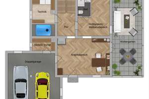Freistehendes Einfamilienhaus mit wunderschönem Garten, Wintergarten und Doppelgarage! – Die vollständige Adresse der Immobilie erhältst du vom Anbieter., 72531 Hohenstein – Vorschaubild 19