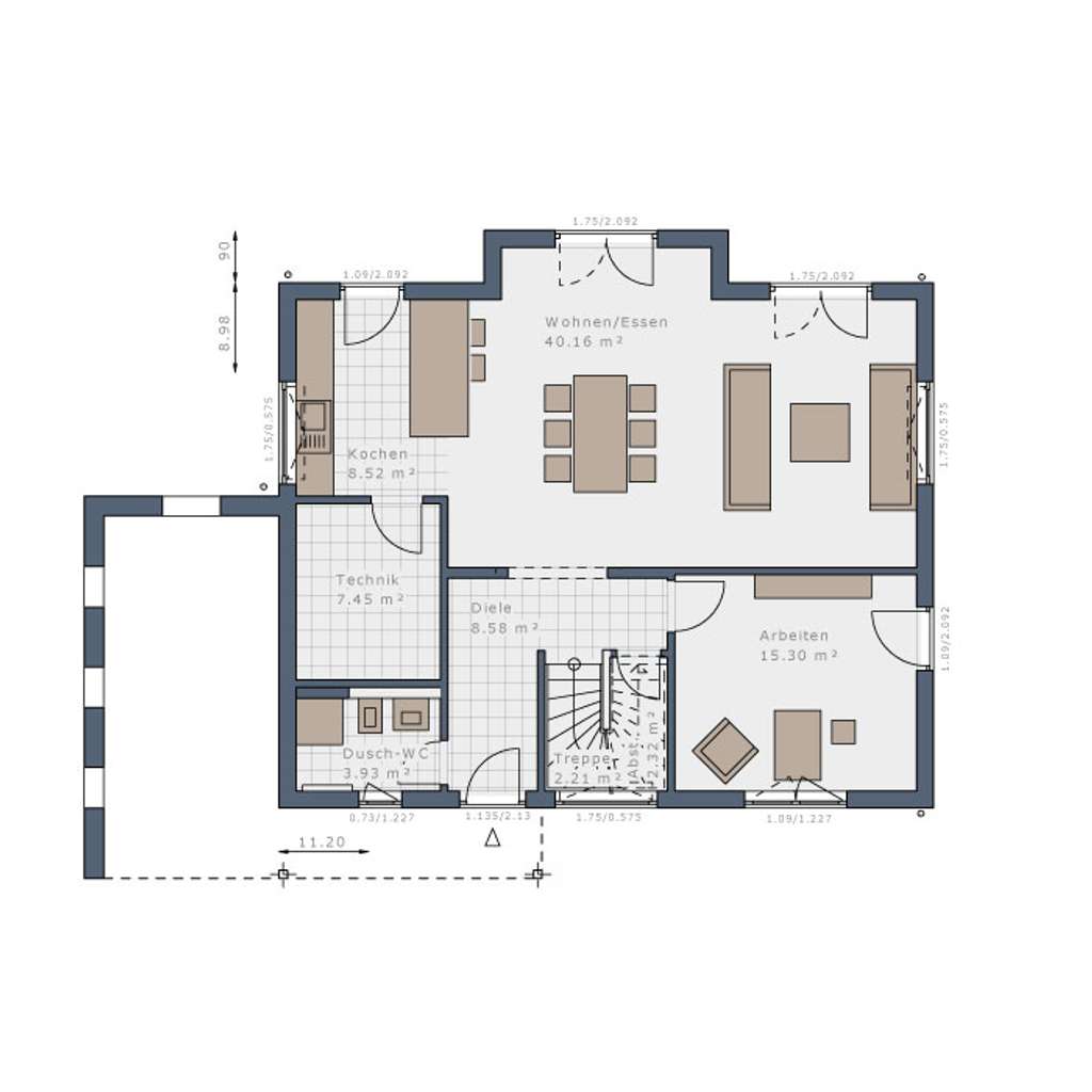 Immobilie in Unterdießen - Ihr neues Einfamilienhaus in Unterdießen - Bild 2