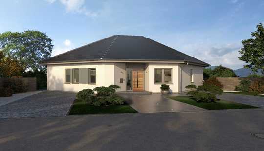 Bild von ARCHITEKTENHAUS INKLUSIVE GRUNDSTÜCK, SCHLUSSELFERTIG, DER ETWAS ANDERE BUNGALOW