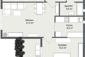2,5-Zimmer-EG-Wohnung in München Obergiesing – Die vollständige Adresse der Immobilie erhältst du vom Anbieter., 81539 Obergiesing, München – Vorschaubild 14