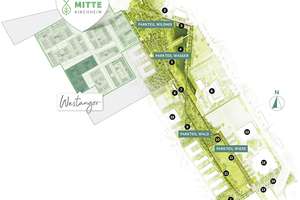 Real geteiltes 4-Zi-RMH mit 2 Terrassen und exklusiver Dachterrasse in Süd-West-Ausrichtung  – Schmetterlingstr. 6a,6b,8a,8b,, 85551 Kirchheim bei München – Vorschaubild 9
