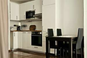 Helles modernes Studio mit voll ausgestatteter Küche & Stellplatz – Fritz-Berne-Str. 54 54, 81241 Am Westbad, München – Vorschaubild 10