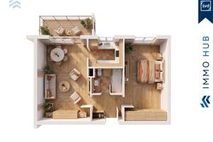 ++ Bezugsfrei | frisch renoviert | Balkon! Charmante 2-Zimmer Wohnung in Leipzig ++ – 4159 Möckern, Leipzig – Vorschaubild 13