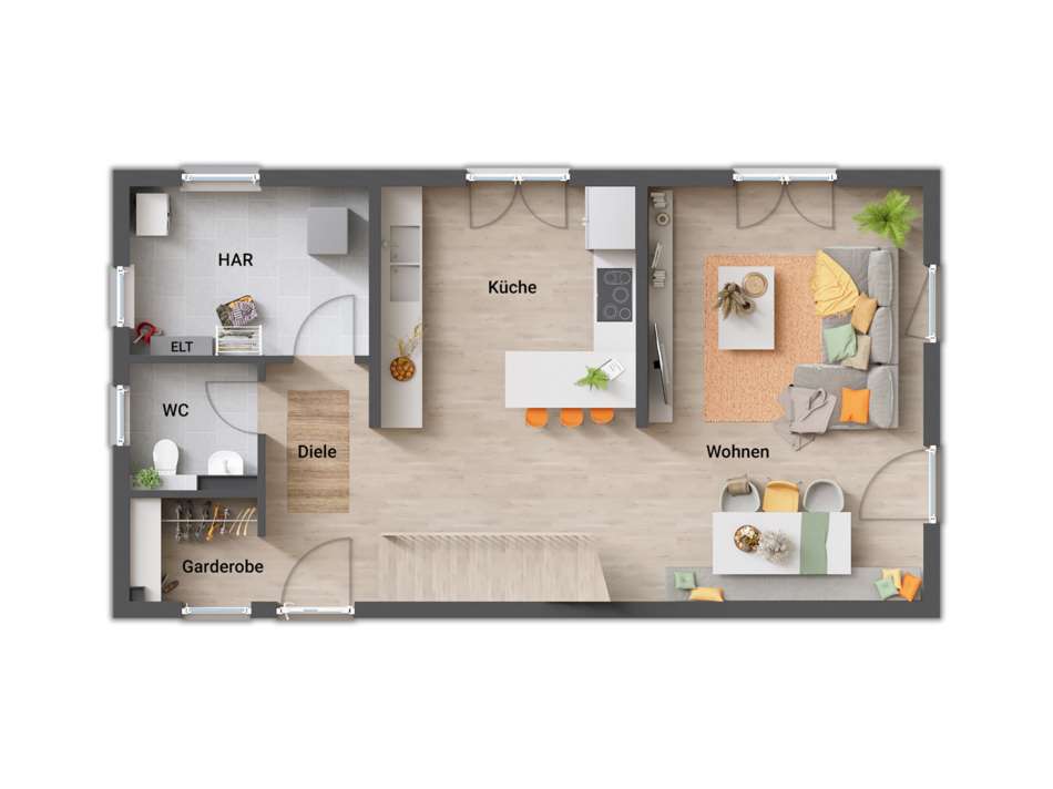 Variante Erdgeschoss