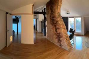 Luxuriöses DG mit Terrasse und Kamin - Loftcharakter!