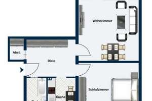 Ruhige 2 Zimmer Wohnung im Grünen - mit Balkon und Stellplatz – Die vollständige Adresse der Immobilie erhältst du vom Anbieter., 13593 Wilhelmstadt, Berlin – Vorschaubild 14