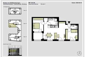 Attraktive 3-Zimmer-Wohnung mit Einbauküche und Loggia in Nürnberg Gleißhammer – Zerzabelshofstraße 15, 90478 Ludwigsfeld, Nürnberg – Vorschaubild 8