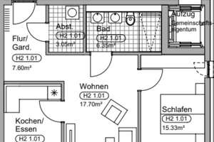 Erstbezug - Schöne 2-Zimmer Wohnung mit gehobener Ausstattung – Rohrhoferstraße 30, 68219 Rheinau, Mannheim – Vorschaubild 7