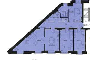 Möblierte Altbauwohnung mit Balkon im Glockenbachviertel – Hans-Sachs-Str. 1, 80469 Glockenbach, München – Vorschaubild 16