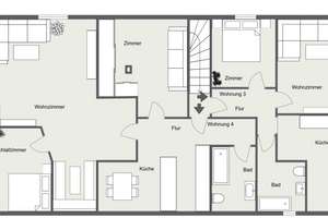 Helle 3-Zimmer-Dachgeschosswohnung mit Einbauküche in Hittfeld – 21218 Seevetal – Vorschaubild 7