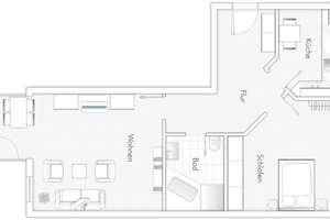 Helle & frisch renovierte Wohnung mit Terrasse im Grünen inkl. TG Stellplatz – Talstraße 69 d, 70188 Gaisburg, Stuttgart – Vorschaubild 9