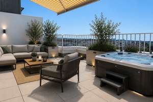 Penthouse-Wohnen für Paare - mit Weitblick über Wiesbaden Nordenstadt – Die vollständige Adresse der Immobilie erhältst du vom Anbieter., 65205 Nordenstadt, Wiesbaden – Vorschaubild 4
