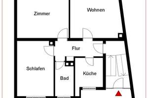 Mehrfamilienhaus in der Südstadt von Pforzheim – Die vollständige Adresse der Immobilie erhältst du vom Anbieter., 75175 Au, Pforzheim – Vorschaubild 3