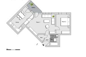 modernisierte 2,0-Zimmer-Wohnung mit Balkon in Mainz Hechtsheim – Auf dem Hewwel 12, 55129 Hechtsheim, Mainz – Vorschaubild 8