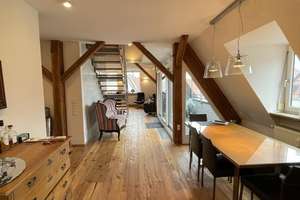 WOHNEN : PREISRUTSCH 3 Zi - 180 m² Maisonette - BURGBLICK