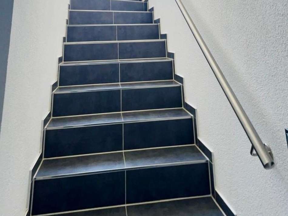 Innenaufgang zum Wohnbereich