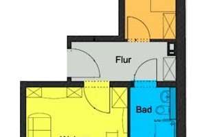 Sehenswerte Wohnung mit Balkon in Citynähe! – Die vollständige Adresse der Immobilie erhältst du vom Anbieter., 1159 Wilsdruffer Vorstadt/Seevorstadt-West, Dresden – Vorschaubild 9