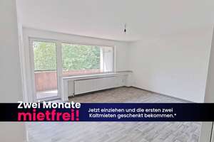 **2 NKM FREI** Große 3-Zimmer-Wohnung mit sonnigem BALKON und durchdachtem Grundriss in Duisburg-...