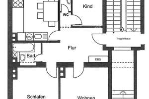 Möblierte 3-Zimmer-Hochparterre-Wohnung mit Balkon in München-Laim – Schedelstraße XXX, 80687 Friedenheim, München – Vorschaubild 22