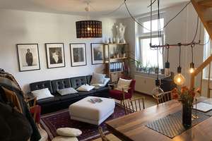 ZWISCHENMIETE 9 Monate I Wunderschöne, möblierte 2-Zimmer Maisonette Dachgeschoss Wohnung am Boxi
