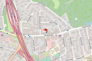 5265 - 2-Zimmer-Atelierwohnung nahe des Eversten Holz! 
Auch gut als Büro / "Homeoffice" nutzbar – Hauptstraße 50, 26122 Eversten, Oldenburg (Oldenburg) – Vorschaubild 7