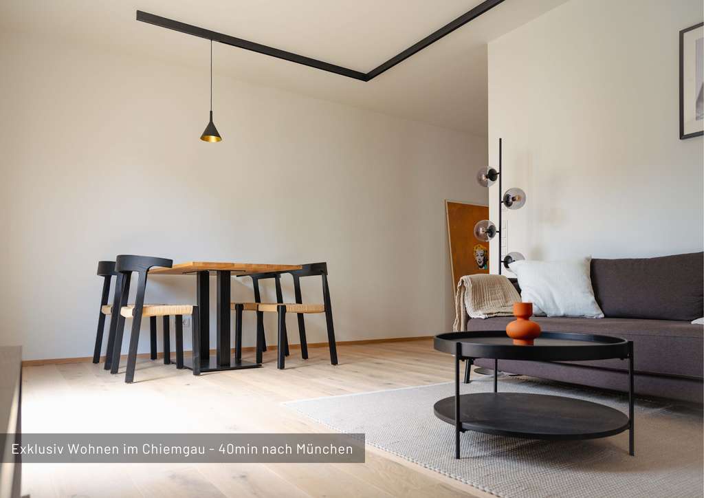 Immobilie in Bad Endorf - Sonnige Neubau 3-Zimmer Wohnung in Bad Endorf - Modern, stilvoll, energieeffizient - Bild 1