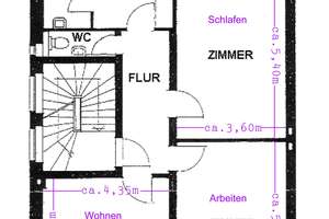 Helle 3-Zimmer Wohnung im 3. OG in Stuttgart West – Die vollständige Adresse der Immobilie erhältst du vom Anbieter., 70176 Vogelsang, Stuttgart – Vorschaubild 2