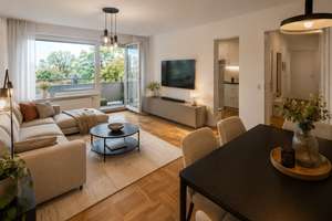 Gut geschnittene 2-Zimmer-Wohnung mit Balkon in zentraler Frankfurter Lage Alternativ: