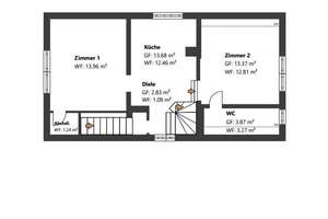 Einfamilienhaus mit großem Nebengebäude - Ideal für Atelier, Praxis oder Werkstatt – Die vollständige Adresse der Immobilie erhältst du vom Anbieter., 42349 Cronenberg, Wuppertal – Vorschaubild 11