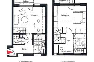 Wertstabile gut ausgestattete Maisonette mit zwei Balkonen, Aufzug und Stellplatz in Citylage – Pfaffendorfer Straße 20, 4105 Zentrum-Nord, Leipzig – Vorschaubild 33