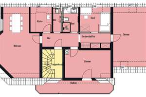 Schöne, komplett renovierte 4-Zimmer-Wohnung mit neuer Einbauküche und großem Gartenanteil 