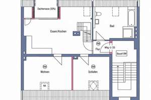 +++ BRIMO | Ca. 99 m² wohnlich nutzbare Fläche  | Helle Maisonette mit Panorama-Balkon +++ – 47803 Kempener Feld/Baackeshof, Krefeld – Vorschaubild 8