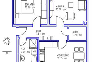 2-Zimmer-Wohnung in Mannheim-Neckarstadt (Ost) – Nürburgstraße 22, 68167 Neckarstadt-Ost/Wohlgelegen, Mannheim – Vorschaubild 3