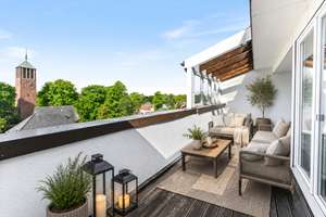 Ein Zuhause über den Dächern- hell, offen und mit zwei Dachterrassen