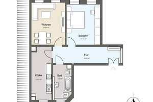 Charmante 2-Zimmer-Wohnung in Altlindenau – 4177 Altlindenau, Leipzig – Vorschaubild 10
