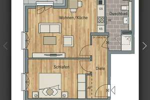 2-Zimmer-Wohnung in Leipzig-Möckern