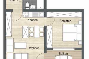 Komplett sanierte 2-Zimmer-Wohnung mit Südbalkon in Bietigheim-Bissingen – Ludwigsburg (Kreis) – Vorschaubild 13