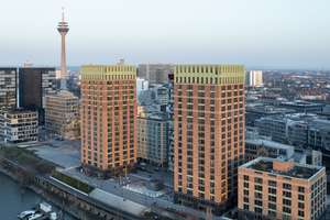 WIN WIN - Wohnen im Medienhafen - 1 Zimmer Apartment – Die vollständige Adresse der Immobilie erhältst du vom Anbieter., 40221 Hafen, Düsseldorf – Vorschaubild 1