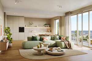 Urban leben mit Familie – 4-Zimmer-Wohnung am Marienplatz – Heidelberger Straße 1A, 64283 Mitte, Darmstadt – Vorschaubild 2