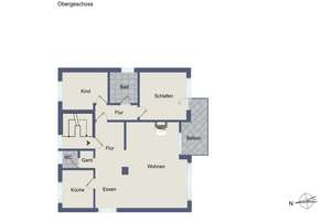 Attraktive 3 ½-Zimmer-Wohnung mit separatem Zimmer im Souterrain – Die vollständige Adresse der Immobilie erhältst du vom Anbieter., 70435 Zuffenhausen-Schützenbühl, Stuttgart – Vorschaubild 23