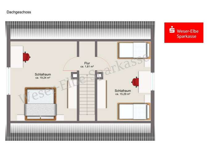 Grundriss Dachgeschoss