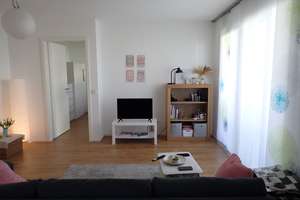 Neuwertige 2-Raum-Wohnung möbliert, mit Balkon und Einbauküche in Erfurt – Die vollständige Adresse der Immobilie erhältst du vom Anbieter., 99091 Gispersleben, Erfurt – Vorschaubild 4