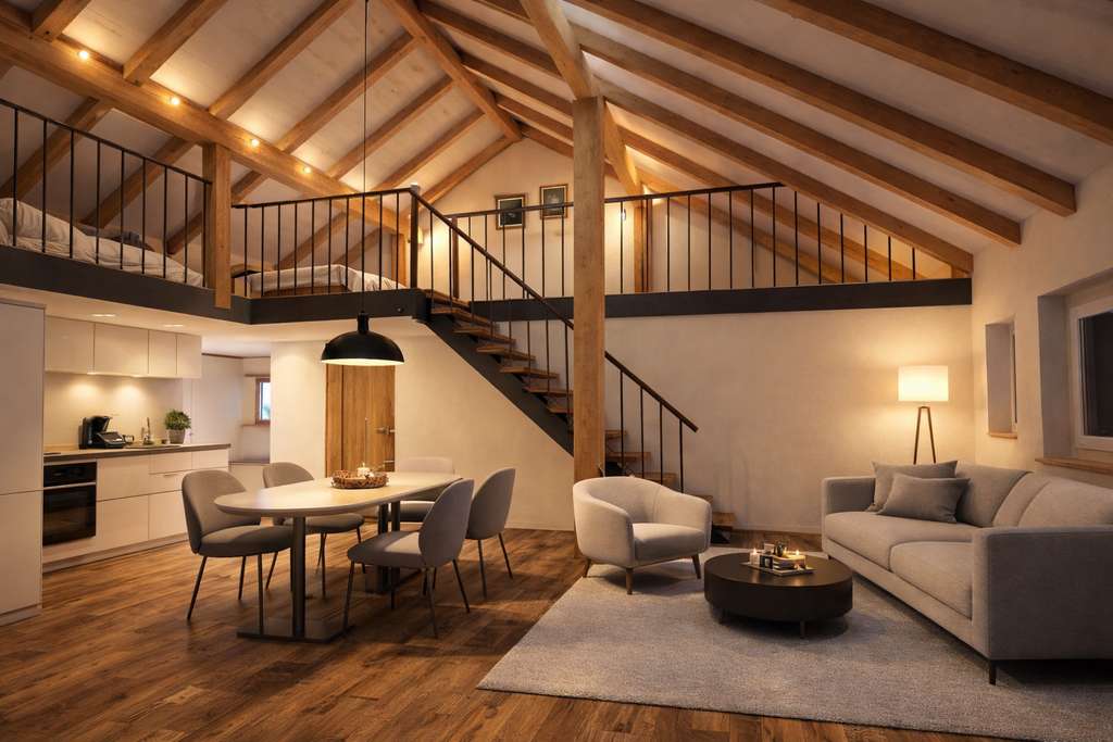 Immobilie in Sulzberg - lichtdurchflutete 3- Zimmer Maisonette Wohnung im kernsanierten Bauernhof - Bild 0