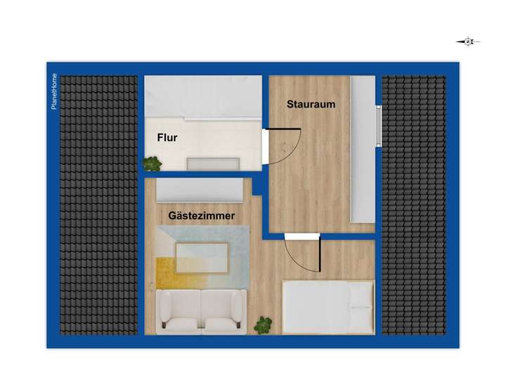 Grundriss Dachgeschoss