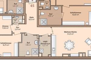 Zweitbezug: Energieeffiziente 3-Zi-Whg (A+) mit Domblick, EBK & E-Ladesäule-TG-Stellplatz – Neuenstr. 9, 28195 Altstadt, Bremen – Vorschaubild 6